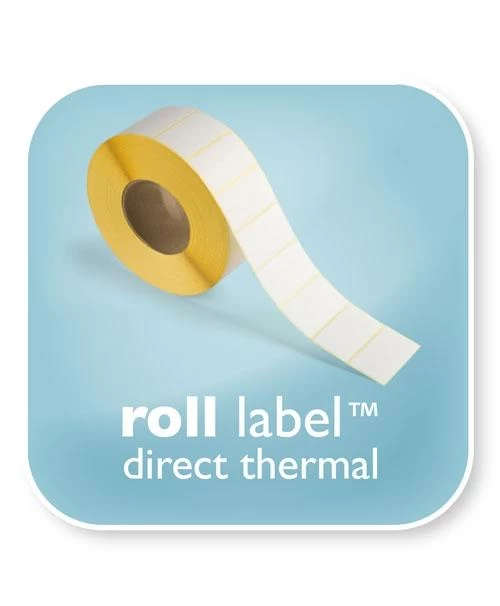 Thermal roll labels