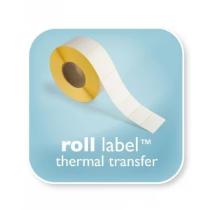 Thermal Transfer Semi-Gloss Roll Label, 70x19mm - 5 Rolls/pk (£/pk)