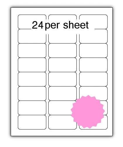 A4 Coloured Labels 64x34mm 24 per sheet (100 Sheets) - Image 6