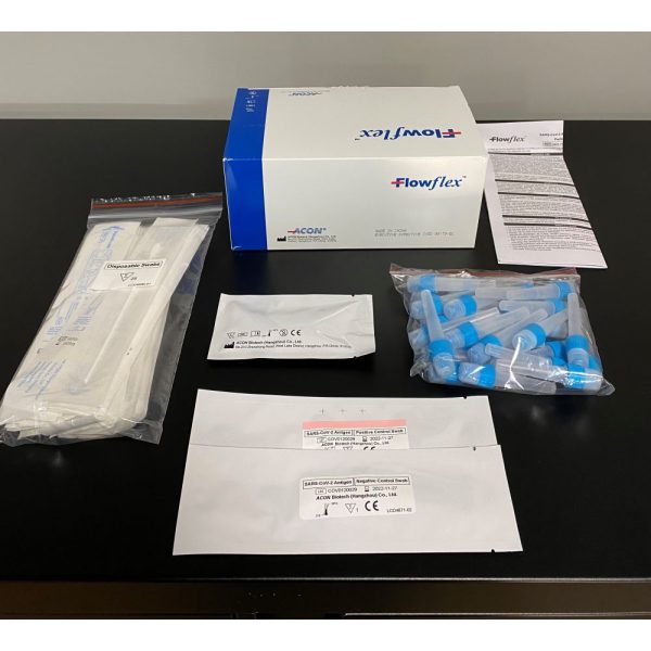 Flowflex Antigen Test Kit Contents pack of 25 s